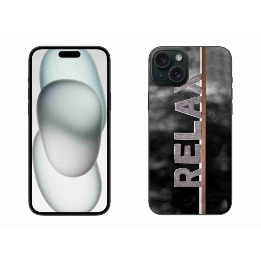 Gélový kryt mmCase na iPhone 15 Plus - relax 1