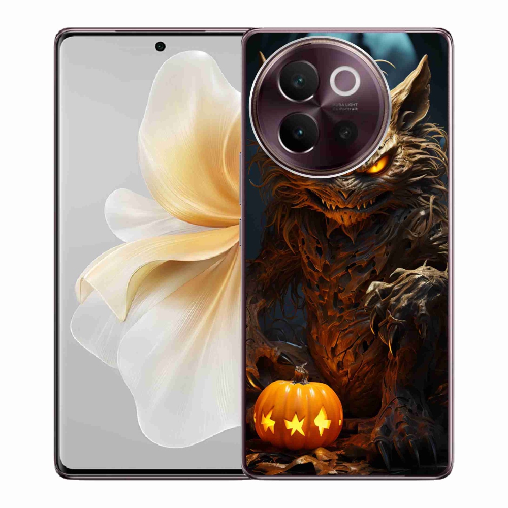 Gélový kryt mmCase na Vivo V40 Lite 5G - halloweenska príšera