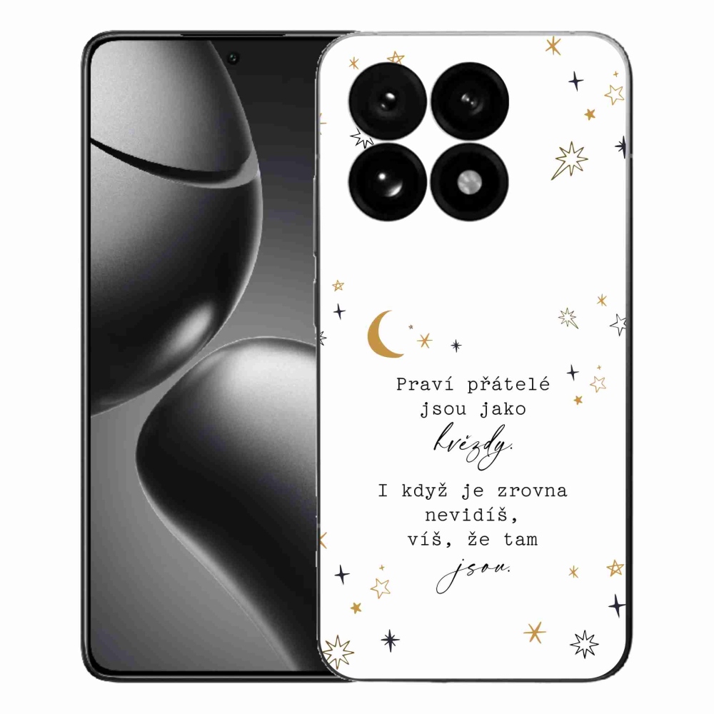 Gélový kryt mmCase na Xiaomi 15T - citát 6 biele pozadie