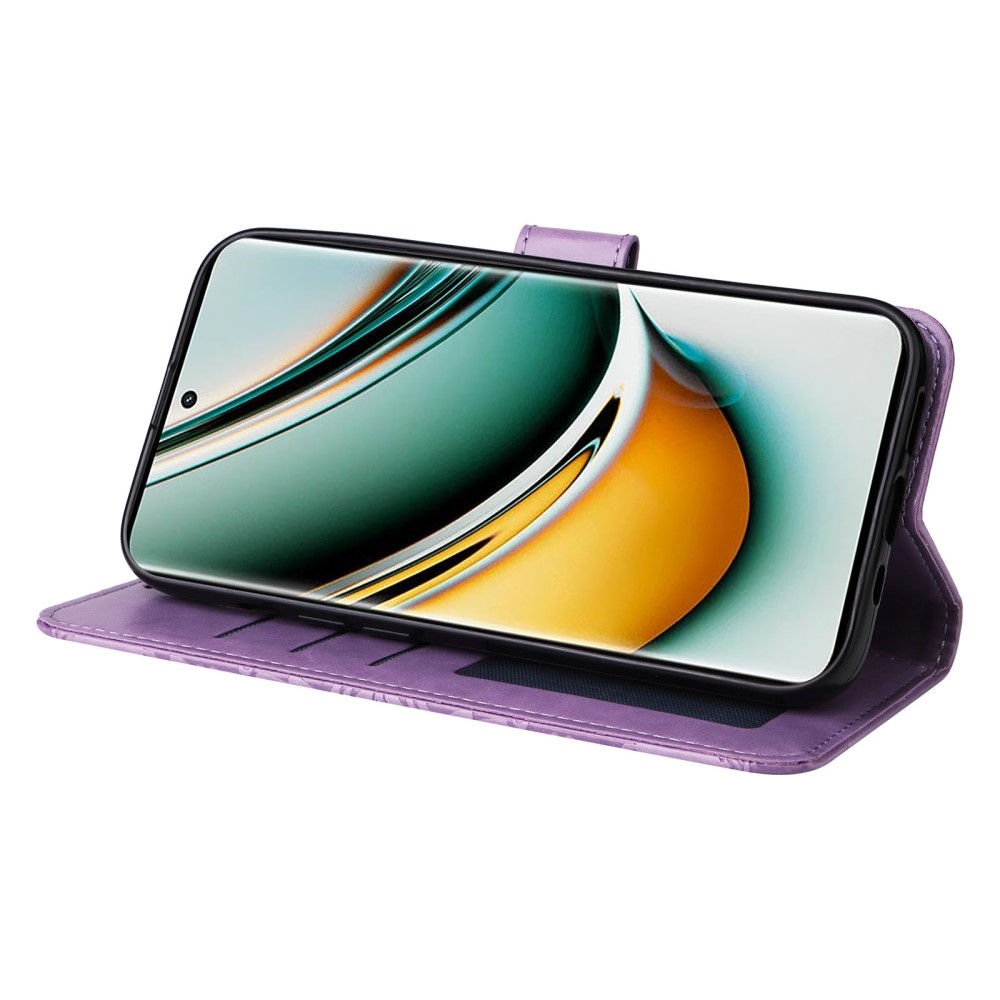 Sunflower knižkové púzdro na Realme 11 Pro 5G/11 Pro+ 5G - fialové