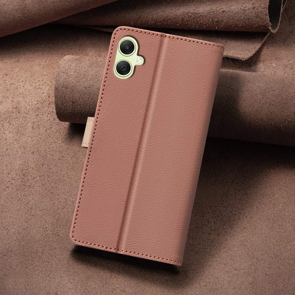 BNF DUO knižkové púzdro na Samsung Galaxy A06 4G - hnedé