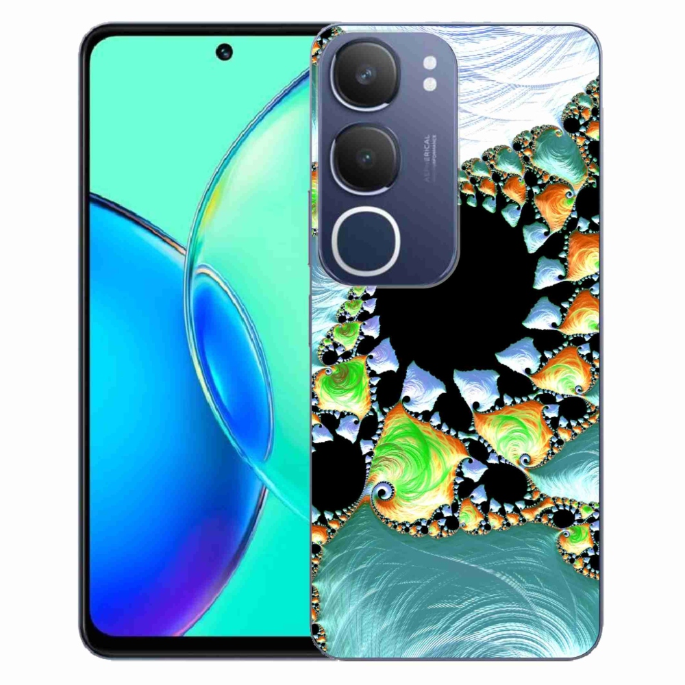 Gélový kryt mmCase na Vivo Y19s - abstraktný motív 21