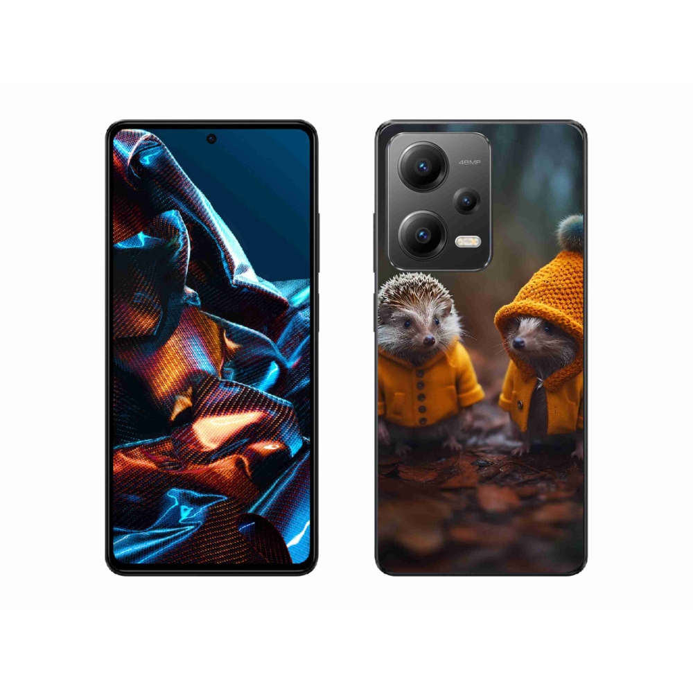 Gélový kryt mmCase na Xiaomi Redmi Note 12 Pro 5G - ježkovia