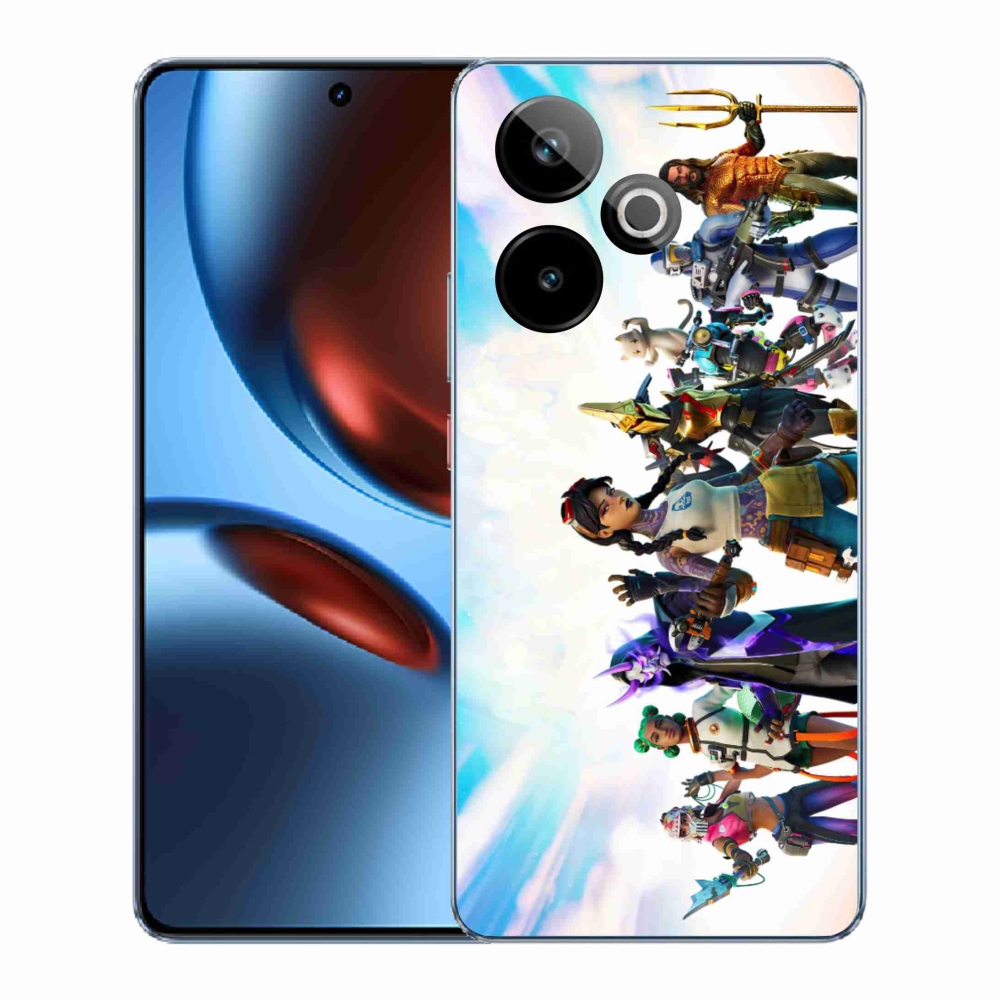 Gélový kryt mmCase na Realme GT 7 5G/GT 7T 5G - minecraft