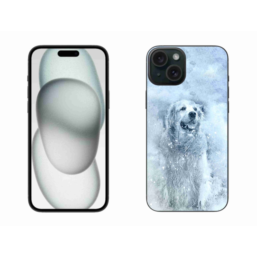 Gélový obal mmCase na iPhone 15 Plus - retriever