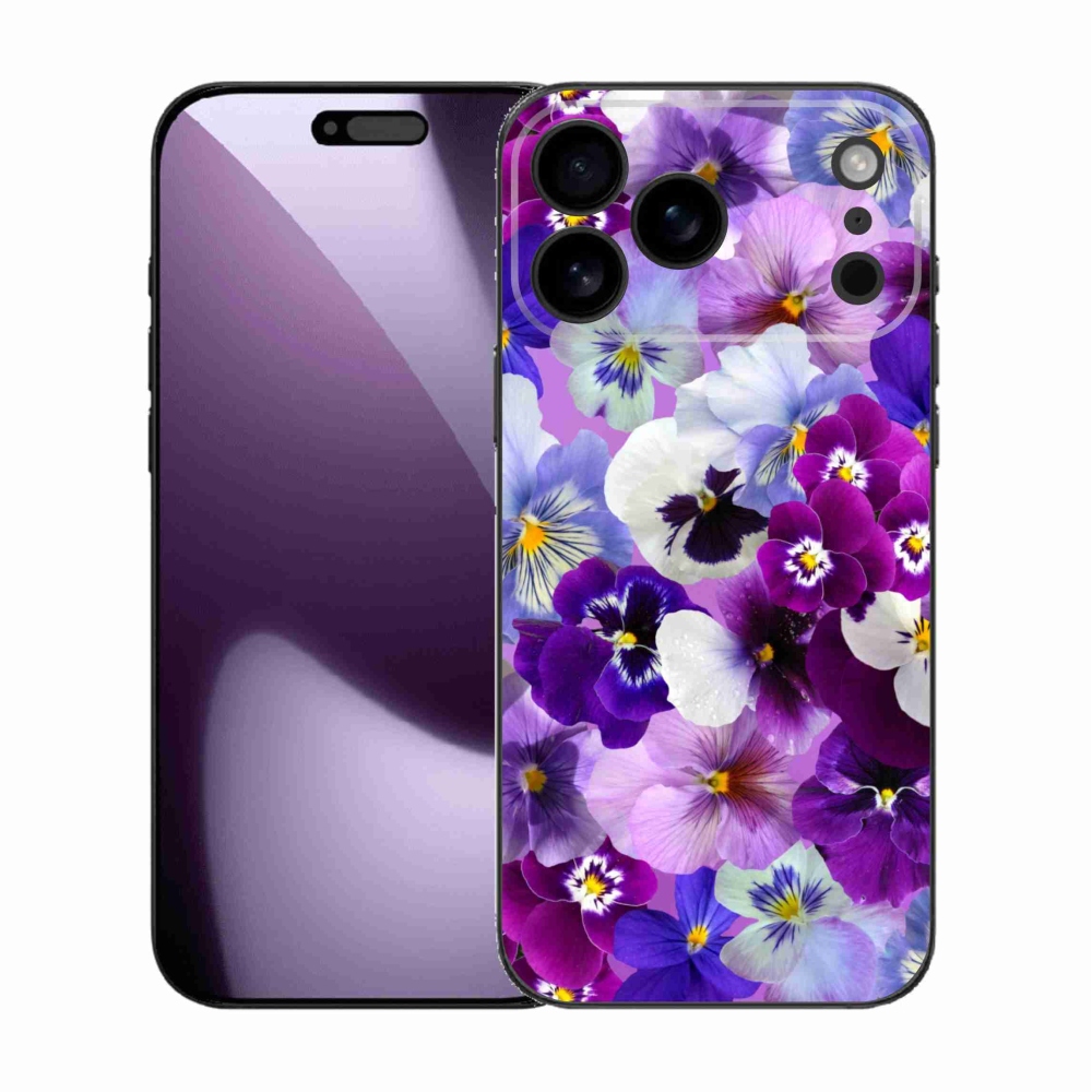 Gélový kryt mmCase na iPhone 17 Pro Max - kvety 9