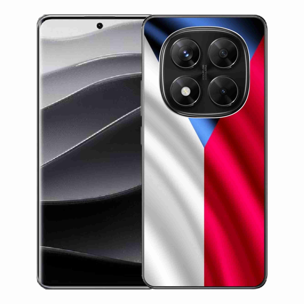 Gélový kryt mmCase na Xiaomi Redmi Note 14 Pro 5G/Poco X7 5G - česká vlajka