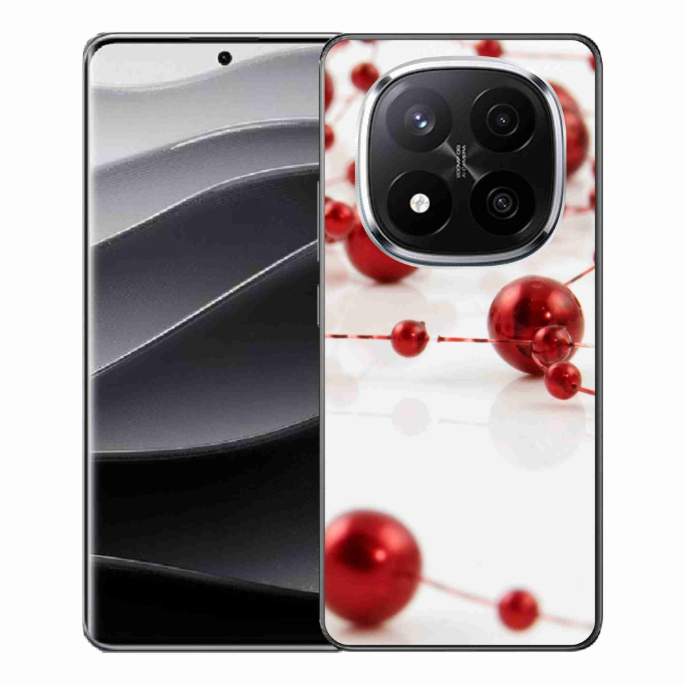 Gélový kryt mmCase na Xiaomi Redmi Note 14 Pro+ 5G - vianočná reťaz