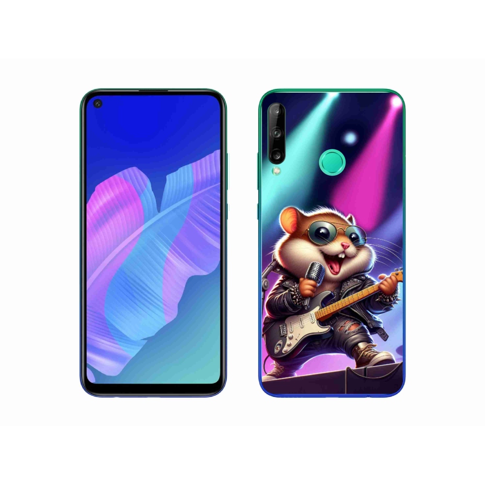 Gélový kryt mmCase na Huawei P40 Lite E - škrečok rocker