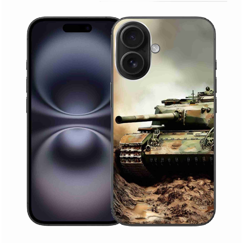 Gélový kryt mmCase na iPhone 16 - tank