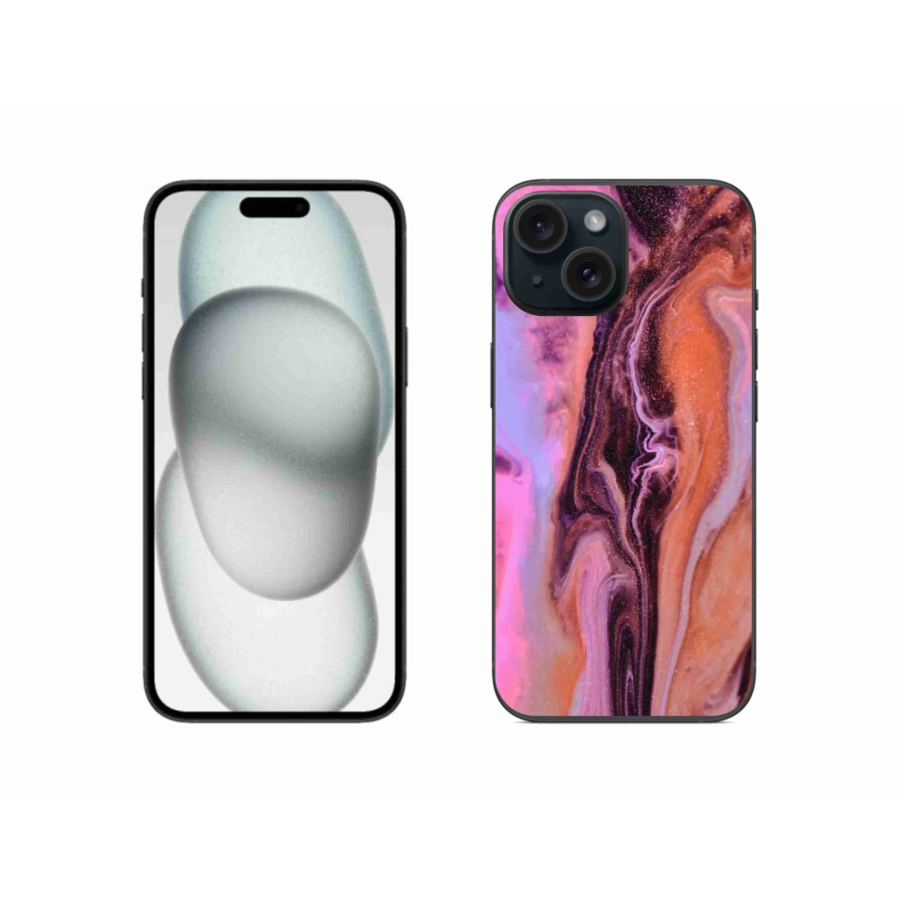 Gélový kryt mmCase na iPhone 15 - abstrakt 26