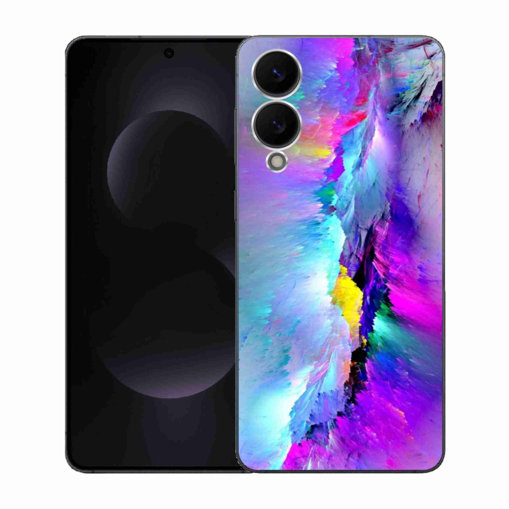Gélový kryt mmCase na Samsung Galaxy S25 Edge - abstrakt