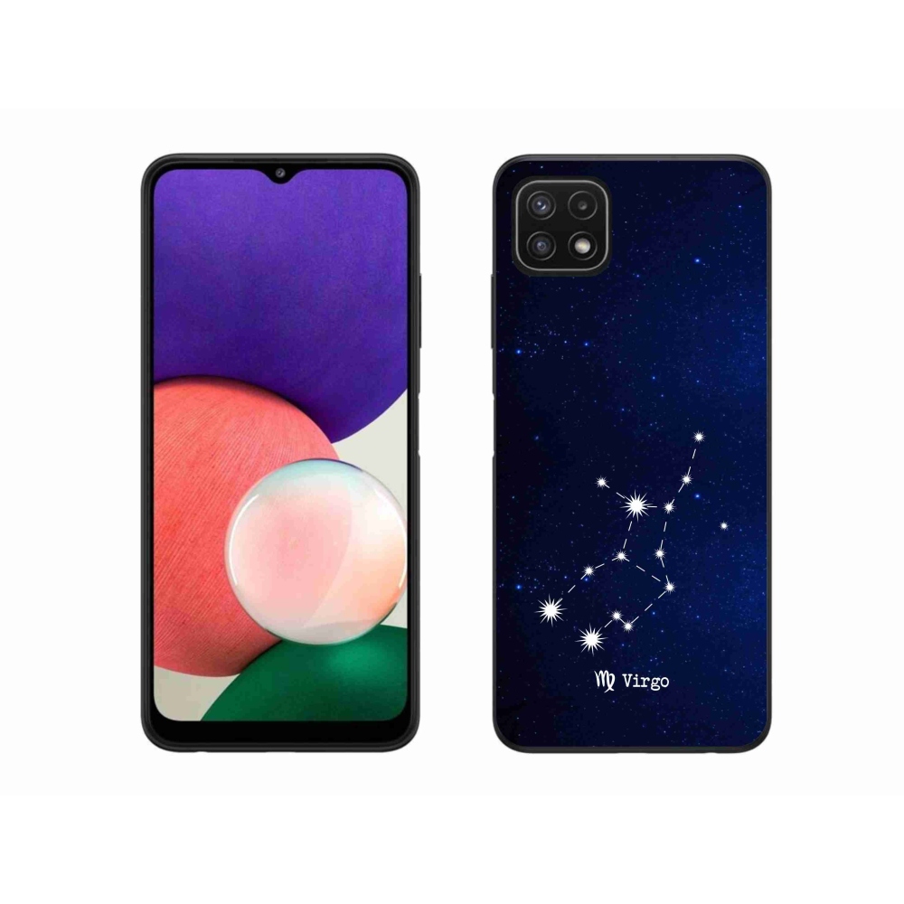 Gélový kryt mmCase na Samsung Galaxy A22 5G - súhvezdie Panny