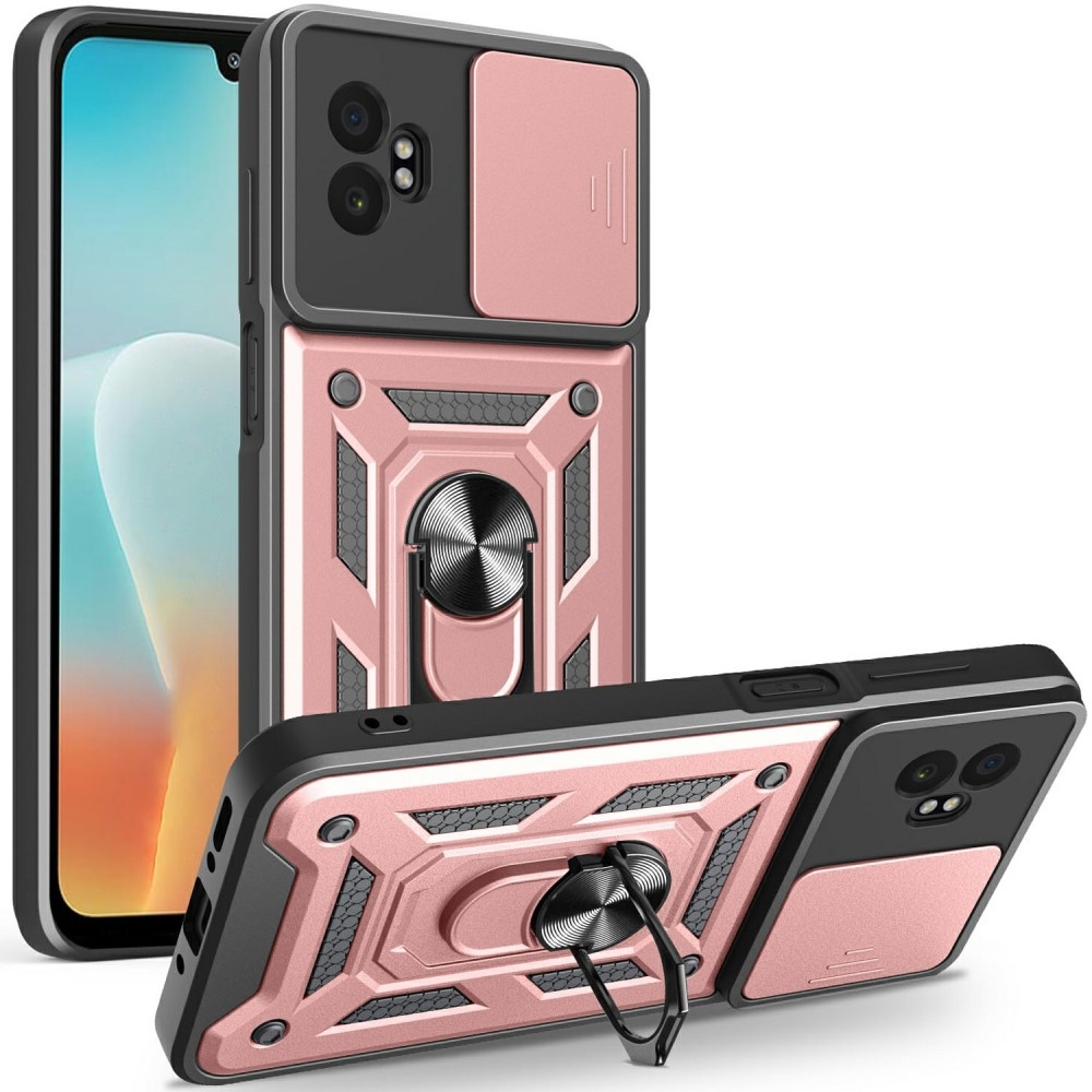 Slide odolný kryt na Samsung Galaxy Xcover 7 Pro - ružovozlatý