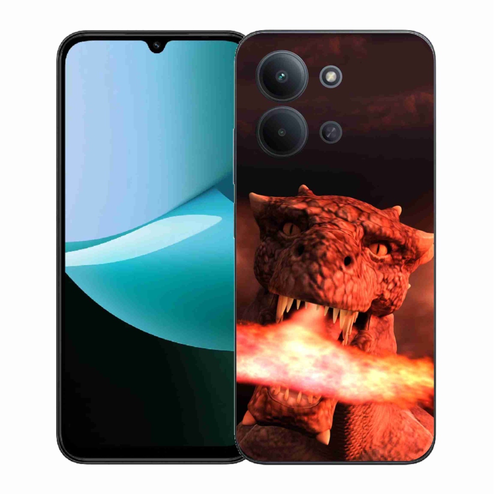 Gélový kryt mmCase na Xiaomi Redmi 15C 4G (171mm) / Poco C85 4G (171mm) - drak