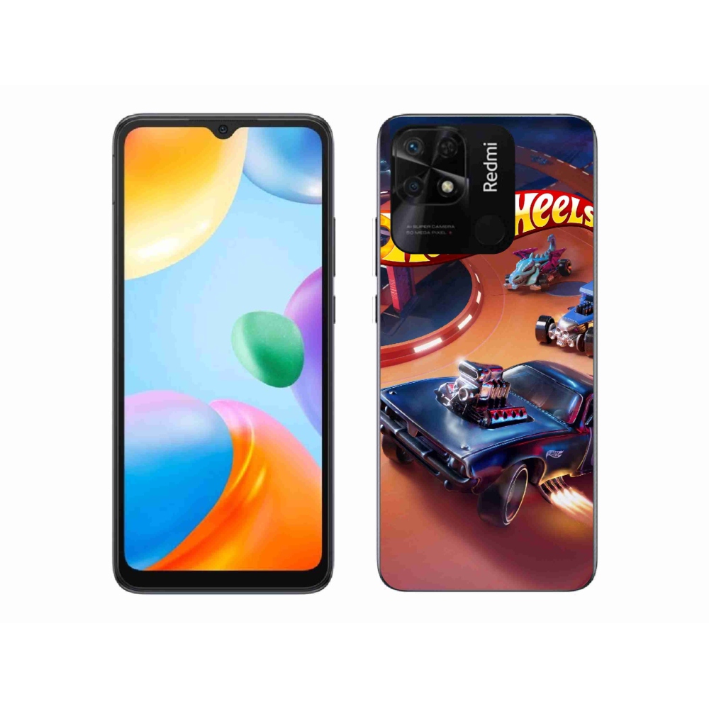 Gélový kryt mmCase na Xiaomi Redmi 10C - hot wheels