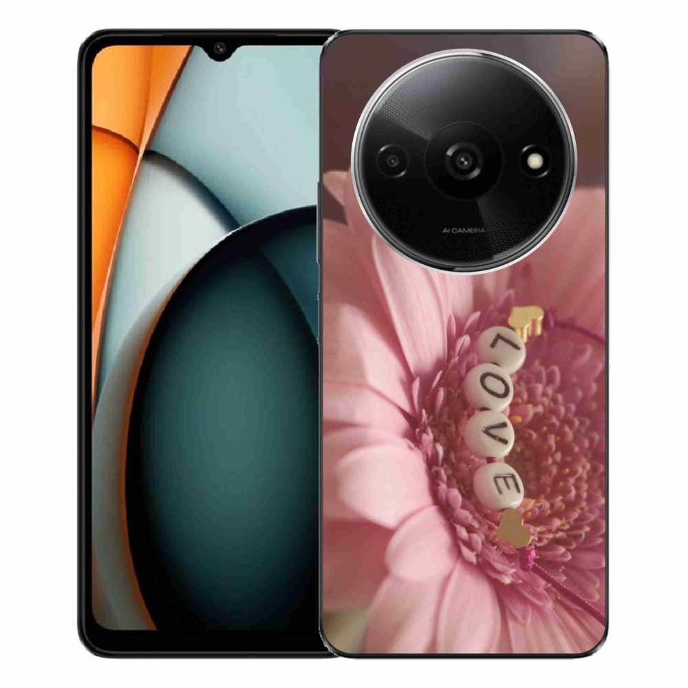 Gélový kryt mmCase na Xiaomi Redmi A3 - prívesok love