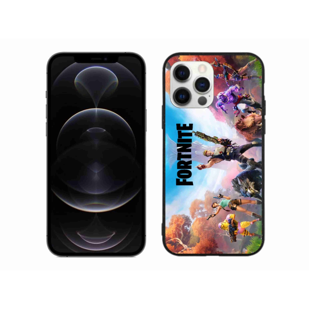 Gélový kryt mmCase na iPhone 12 Pro Max - fortnite 1