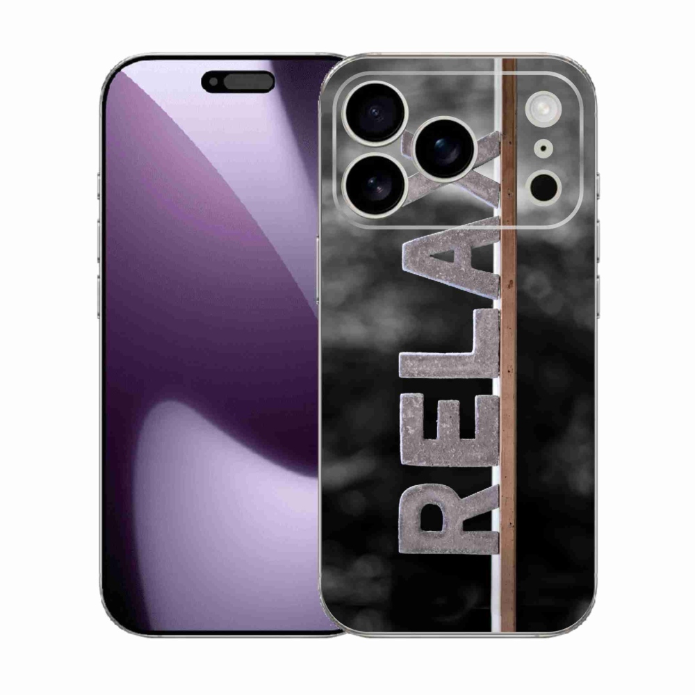 Gélový kryt mmCase na iPhone 17 Pro - relax 1