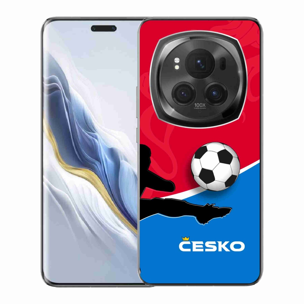 Gélový kryt mmCase na Honor Magic 6 Pro 5G - futbal Česko 2
