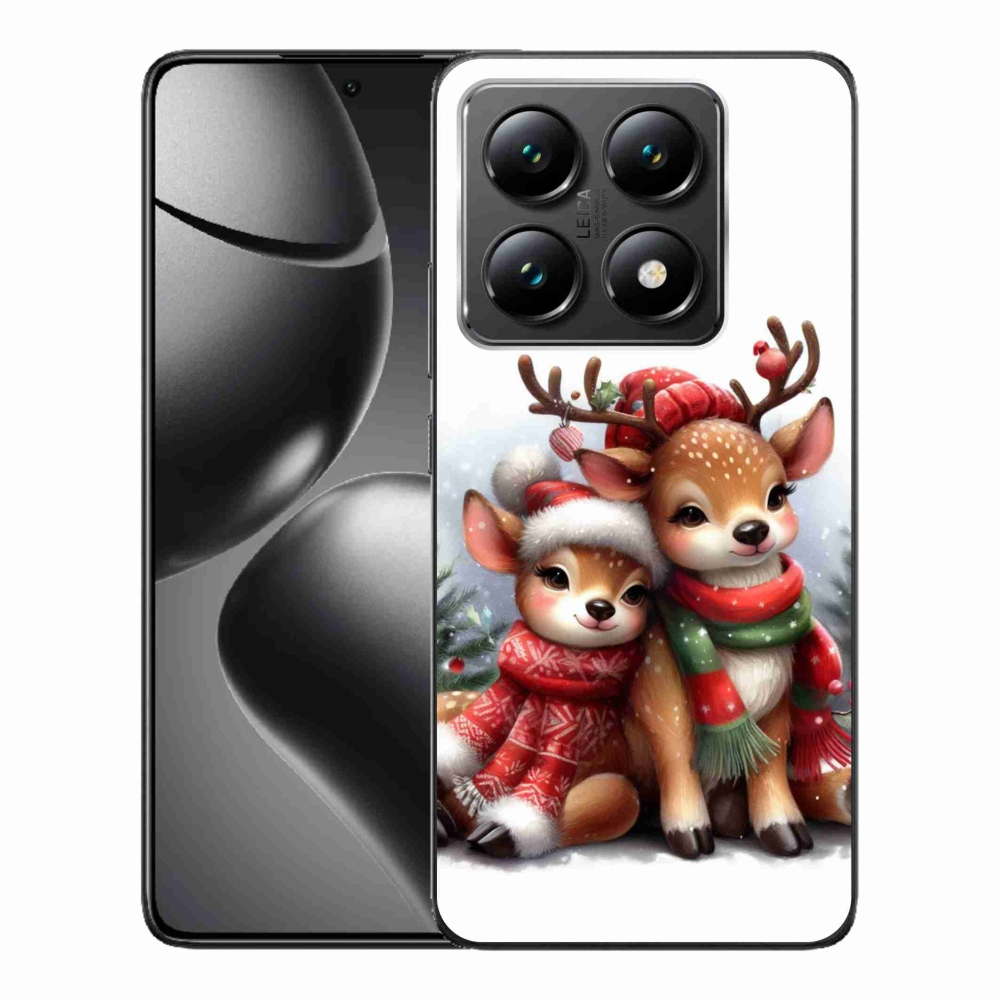 Gélový kryt mmCase na Xiaomi 14T - vianočné soby