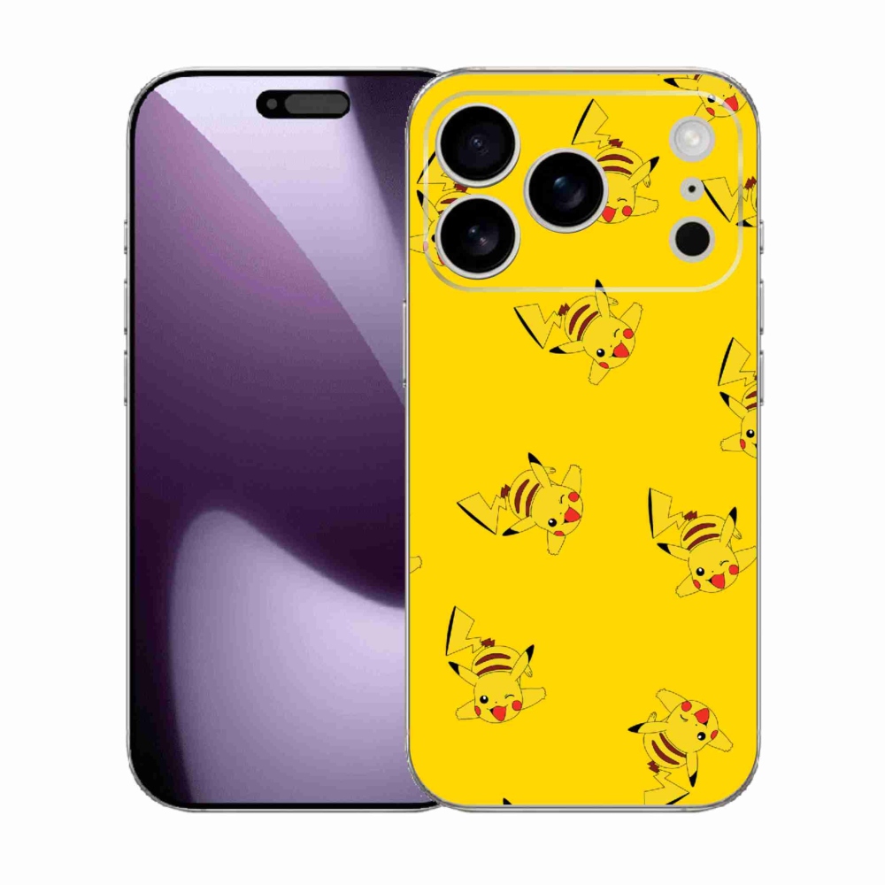 Gélový kryt mmCase na iPhone 17 Pro - pikachu