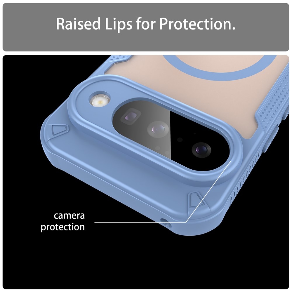 Froste odolný kryt s MagSafe na Google Pixel 10 - modrý