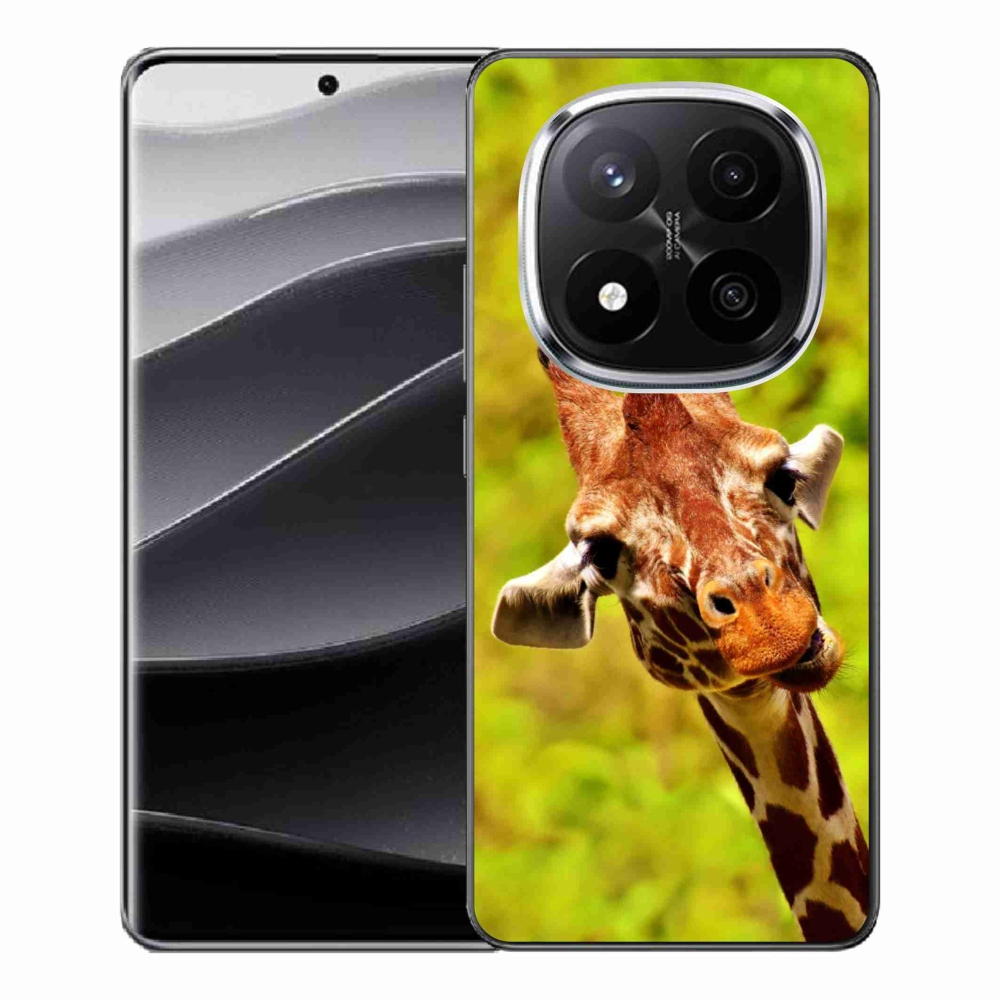 Gélový kryt mmCase na Xiaomi Redmi Note 14 Pro+ 5G - žirafa