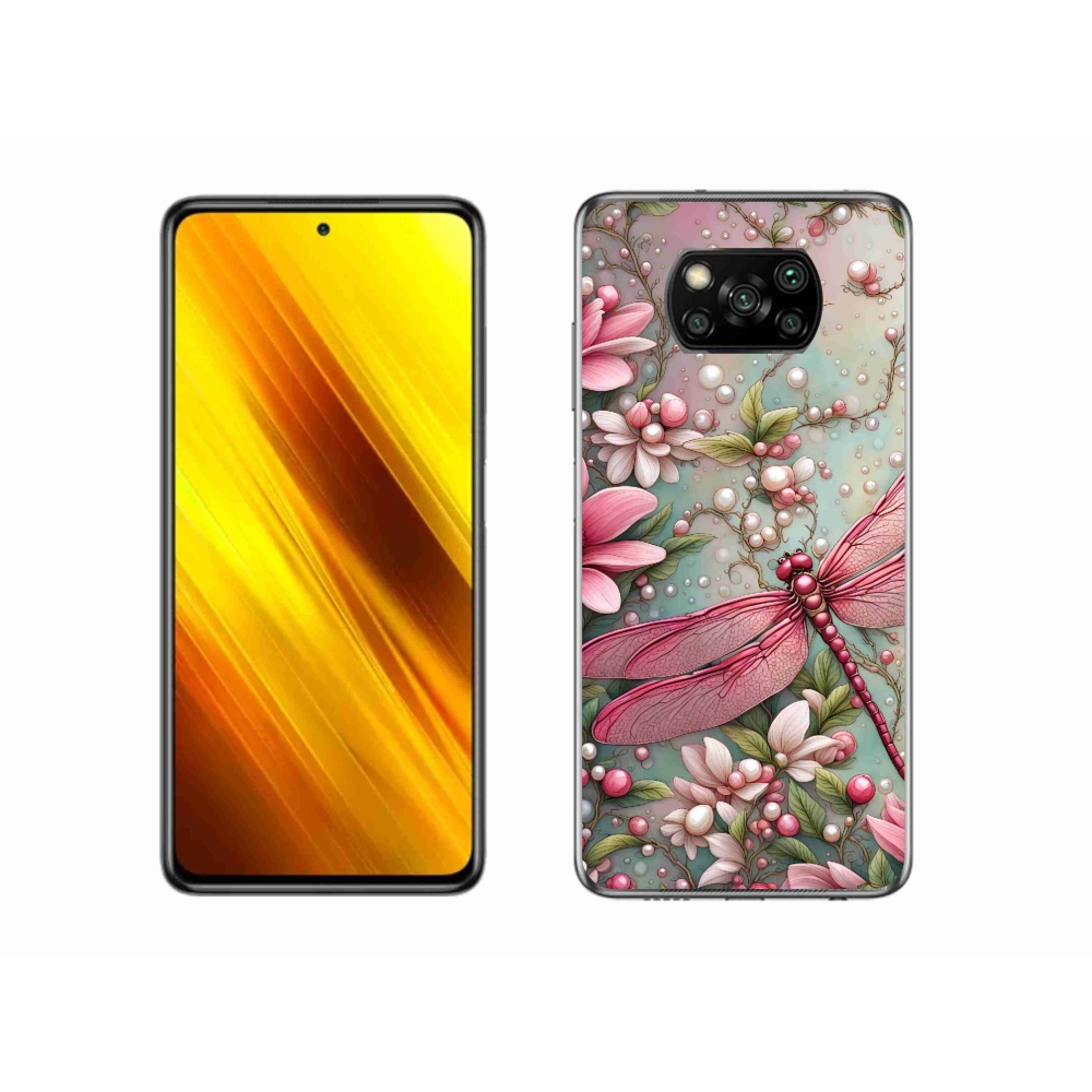 Gélový kryt mmCase na Xiaomi Poco X3 - vážka