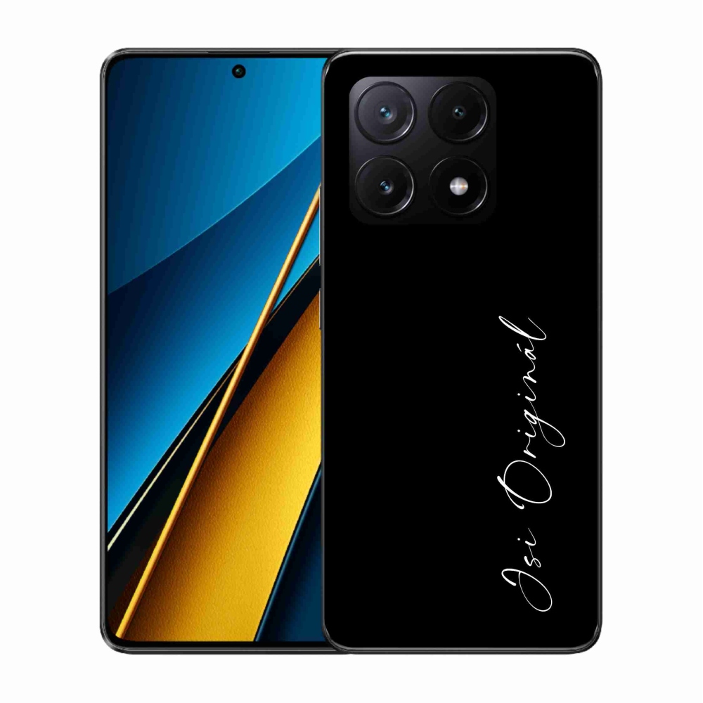 Gélový kryt mmCase na Xiaomi Poco X6 Pro 5G - si originál čierne pozadie