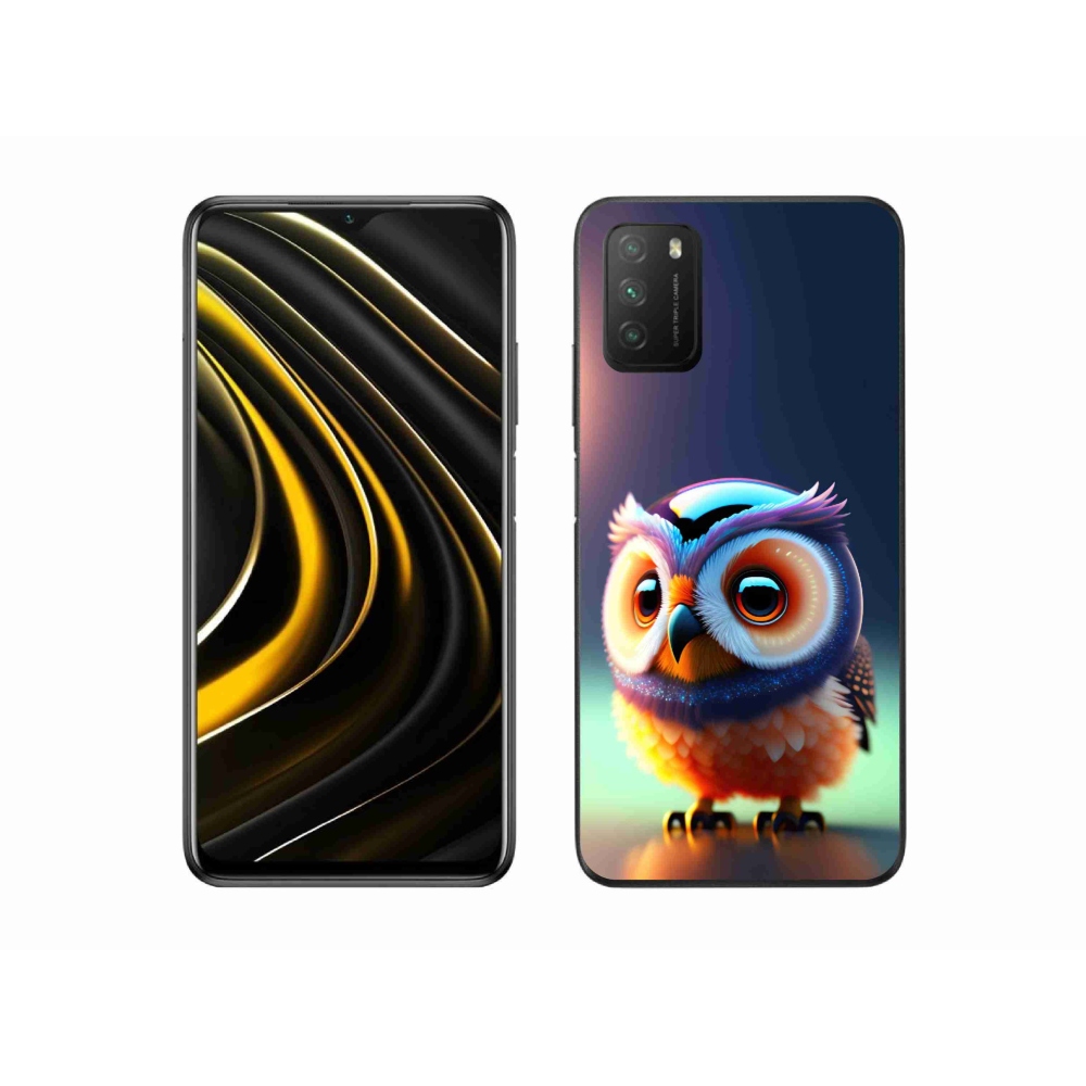 Gélový kryt mmCase na Xiaomi Poco M3 - sovička