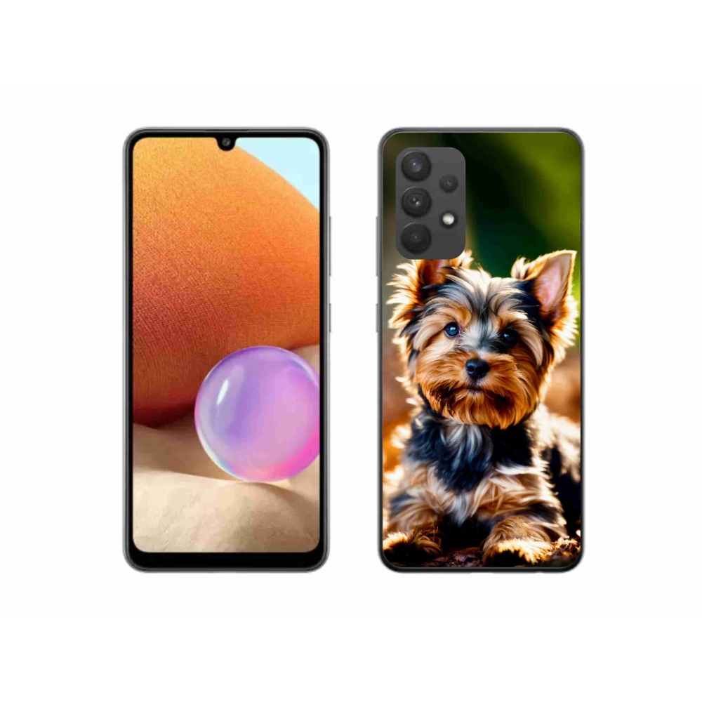 Gélový kryt mmCase na Samsung Galaxy A32 4G - yorkšír 10