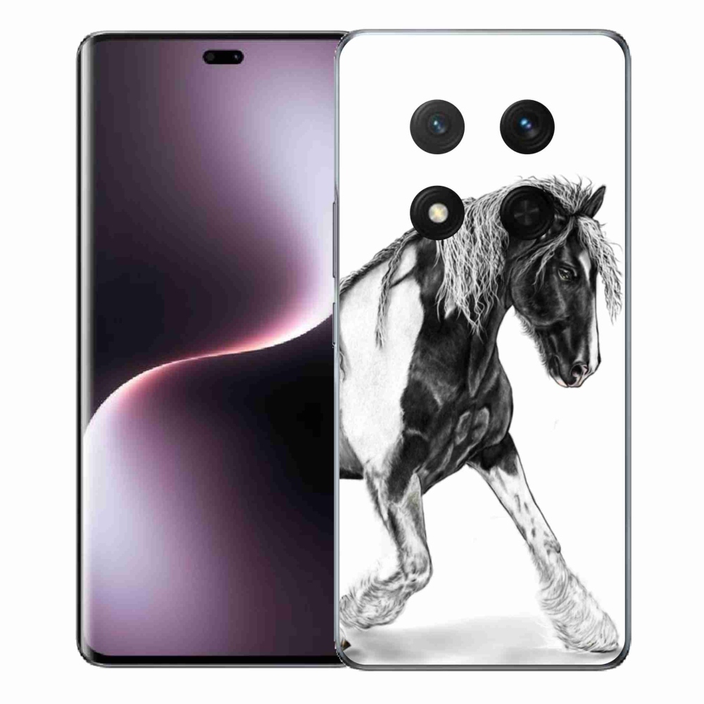 Gélový kryt mmCase na Honor Magic 7 Lite 5G - kôň