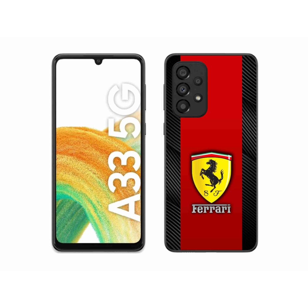 Gélový kryt mmCase na Samsung Galaxy A33 5G - ferrari