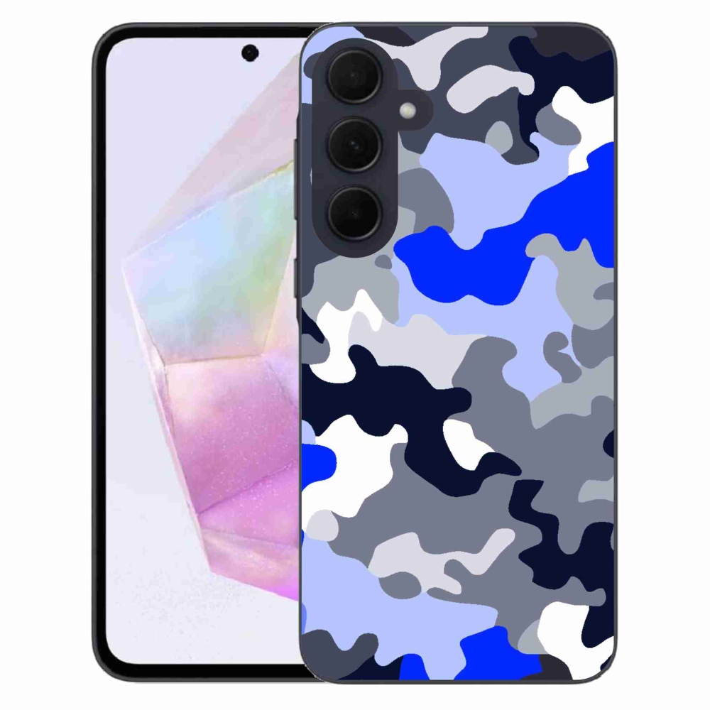 Gélový kryt mmCase na Samsung Galaxy A35 5G - maskáčový vzor 8