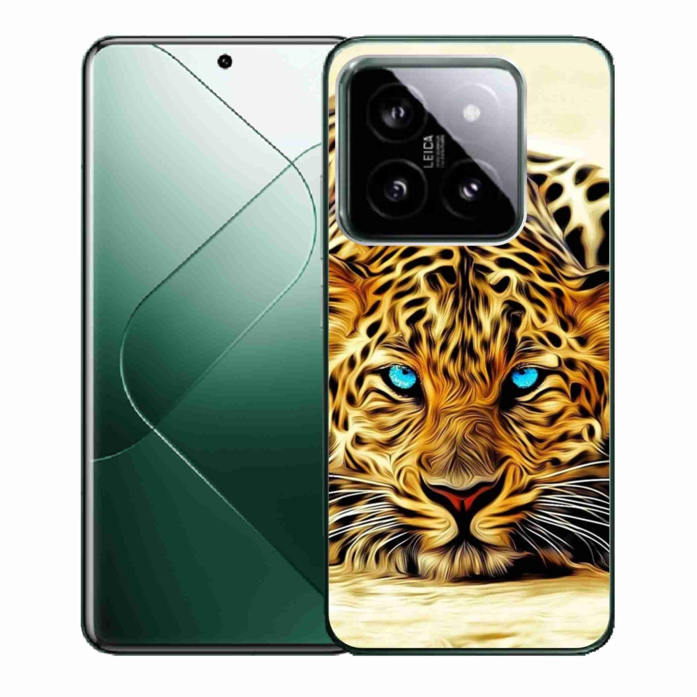 Gélový kryt mmCase na Xiaomi 14 - kreslený tiger