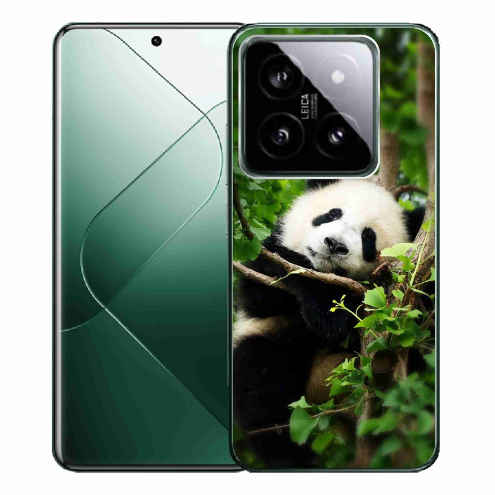 Gélový kryt mmCase na Xiaomi 14 Pro - panda