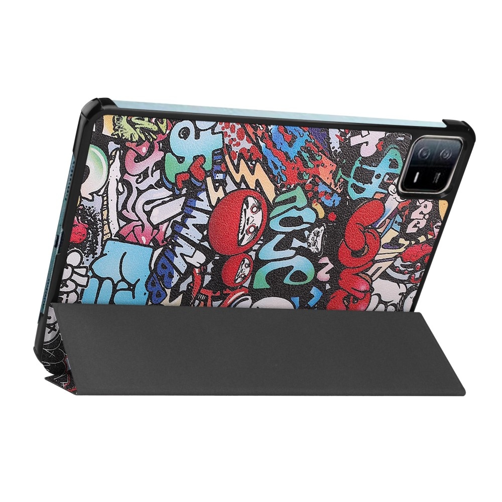 Print chytré zatváracie puzdro na Xiaomi Pad 6 - graffiti