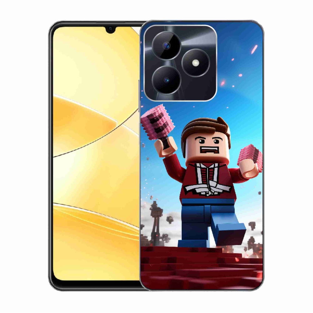 Gélový kryt mmCase na Realme C51/C53 - roblox 2