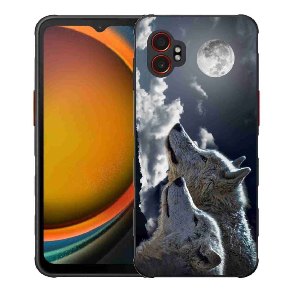 Gélový kryt mmCase na Samsung Galaxy Xcover 7 Pro - vlci