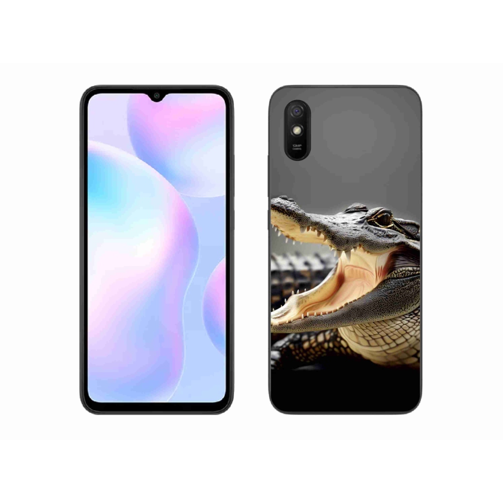 Gélový kryt mmCase na Xiaomi Redmi 9AT - krokodíl