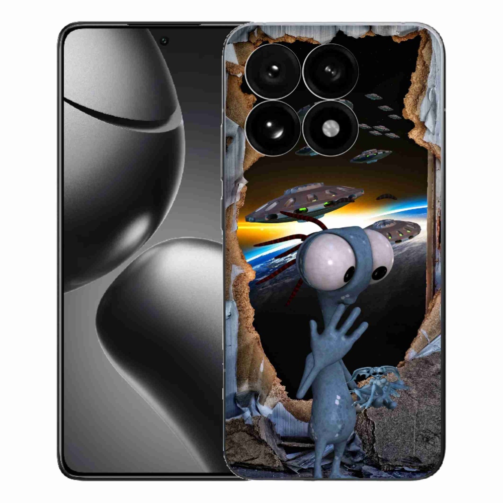 Gélový kryt mmCase na Xiaomi 15T - mimozemšťan