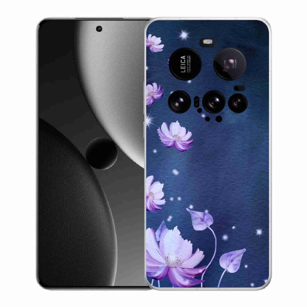 Gélový kryt mmCase na Xiaomi 15 Ultra - padajúce kvety