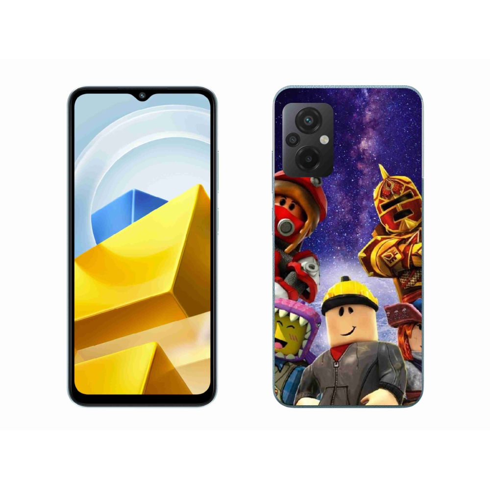 Gélový kryt mmCase na Xiaomi Poco M5 4G - roblox 3