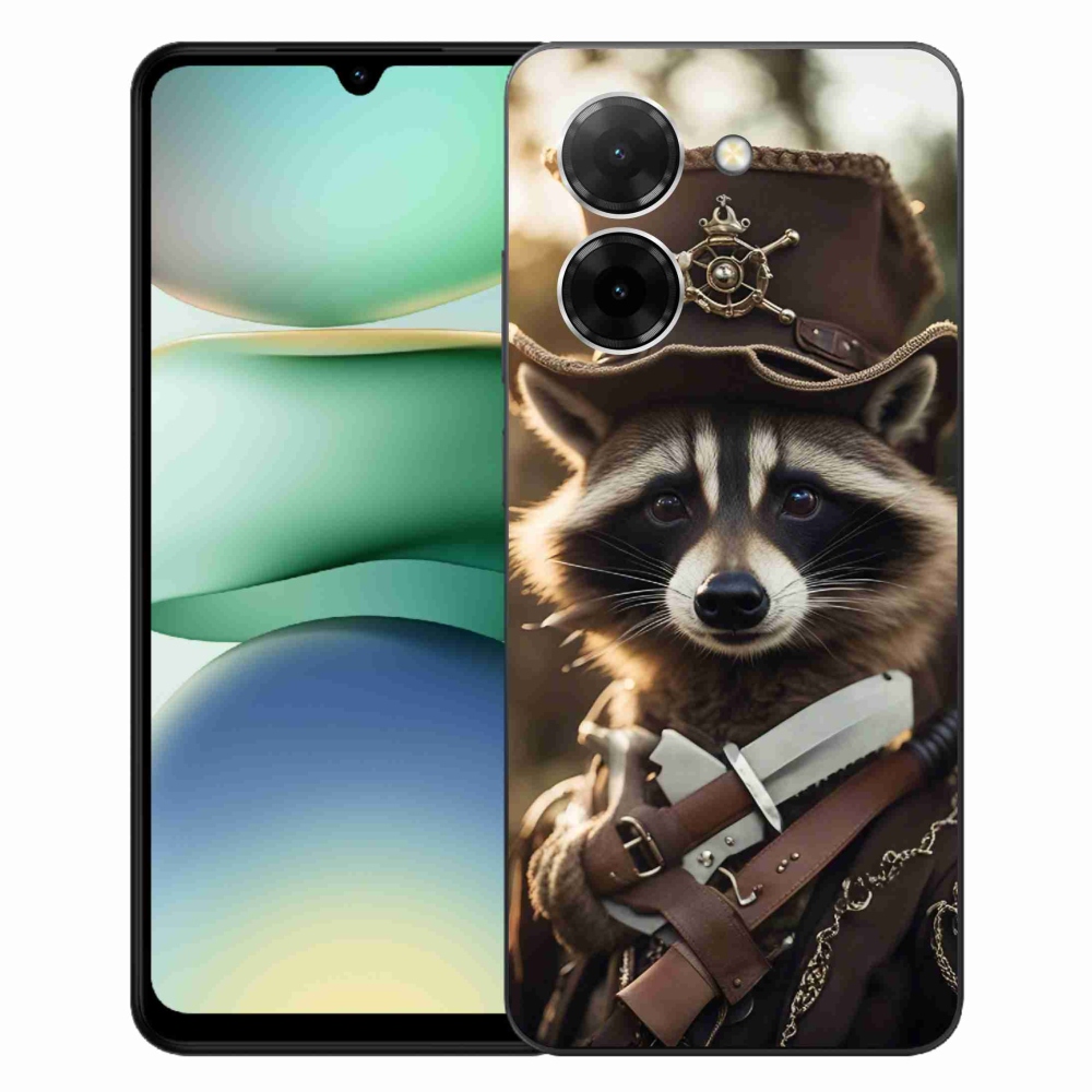 Gélový kryt mmCase na Xiaomi Redmi A5 (171.7x77.8x8.3mm) - mýval v uniforme