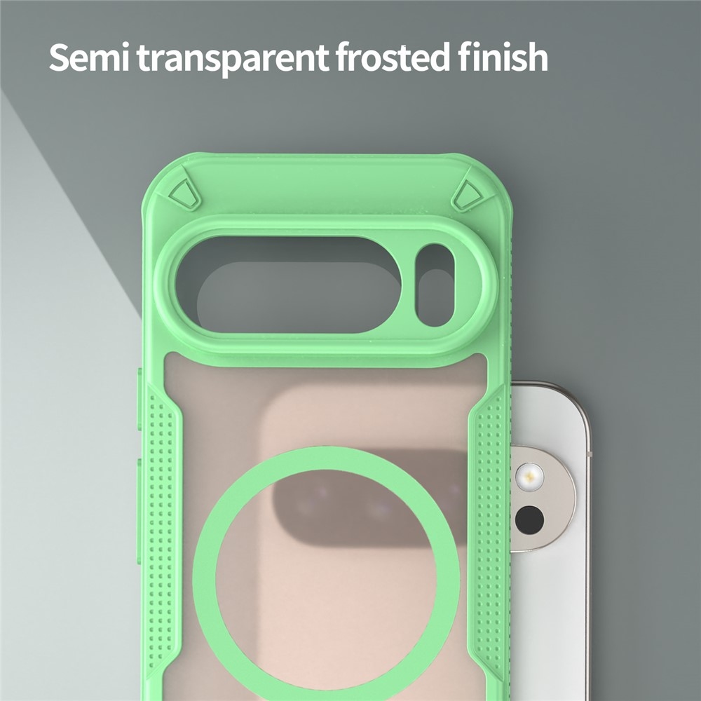 Froste odolný kryt s MagSafe na Google Pixel 10 Pro - zelený
