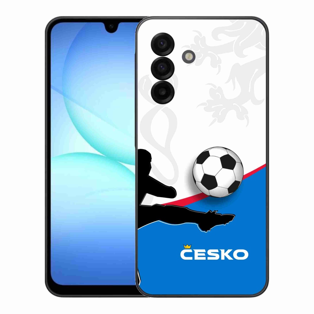 Gélový kryt mmCase na Samsung Galaxy A17 4G/5G - futbal Česko 3