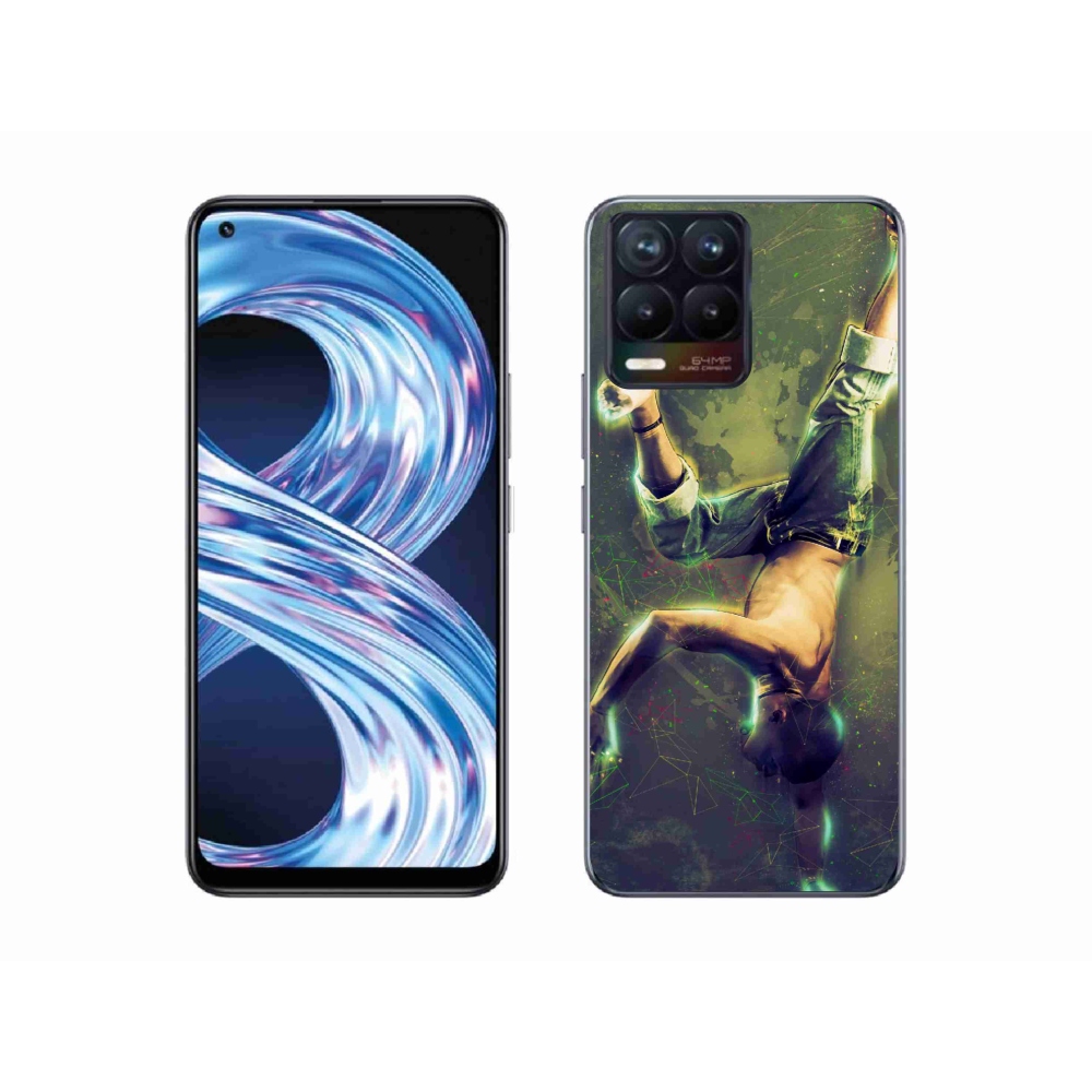 Gélový kryt mmCase na Realme 8 Pro - breakdance