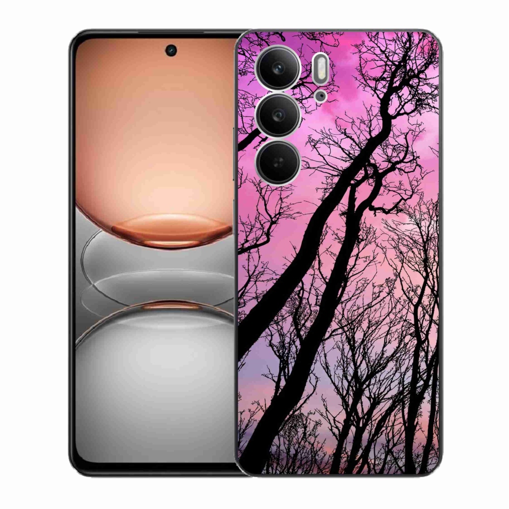 Gélový kryt mmCase na Realme C75 - opadané stromy