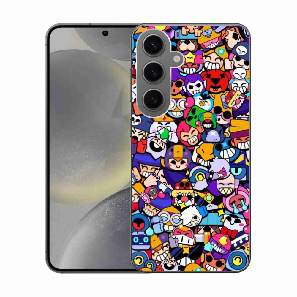 Gélový kryt mmCase na Samsung Galaxy S24 - brawl stars 2